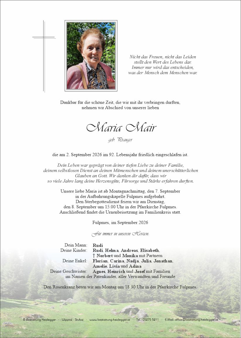 Maria Mair